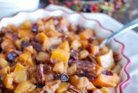Golden Butternut Apple Bake