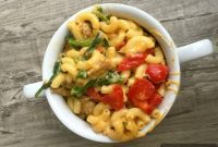 Smoky Sausage, Sweet Pepper, and Gouda Mac and Cheese