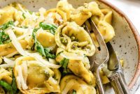 Whip Up Cheesy Pesto Tortellini in 20 Minutes