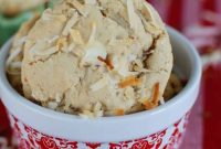Toasted Coconut White Chocolate Cookies