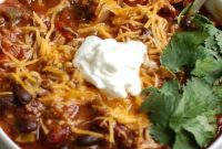 Robust Beef and Bean Chili