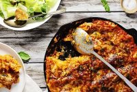 One-Pan Triple Cheese Lasagna
