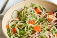 Cool Sesame Cucumber Noodles