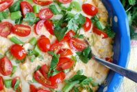 Fiery Baked Sriracha Sweet Corn Dip