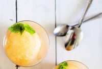 Refreshing Peach Shaved Ice