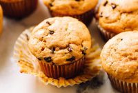 Pillowy Soft Pumpkin Chocolate Chip Muffins