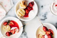 Flame-Kissed Strawberry Shortcake Sticks