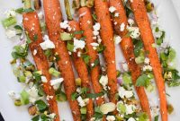 Golden Roasted Carrots with Crunchy Pistachios