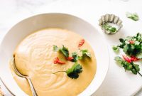 Golden Turmeric Ginger Coconut Squash Soup