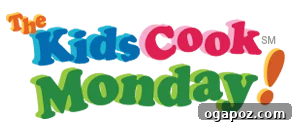 Kid-Approved Chewy Coconut Cranberry Granola Bars 3 Kids Cook Monday initiative logo