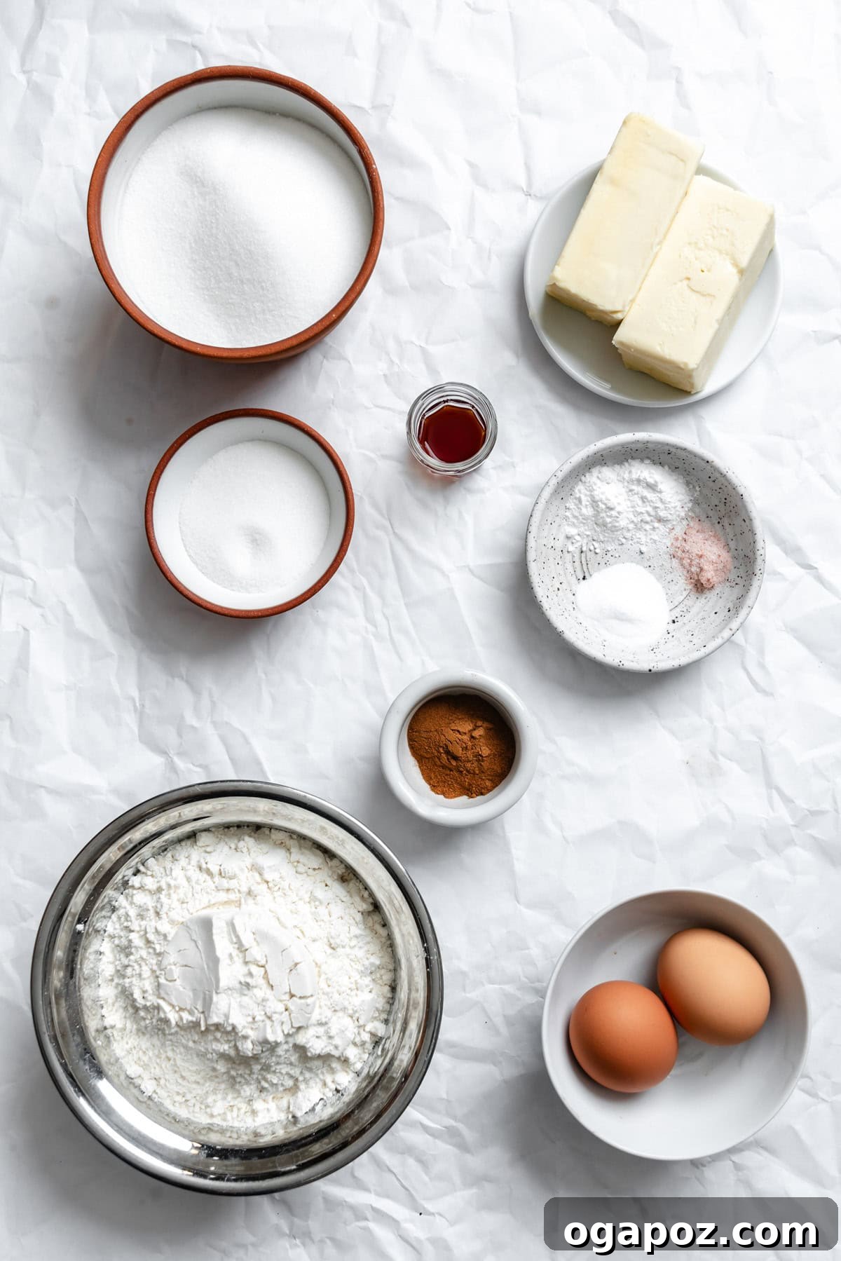 Effortless Snickerdoodles 3 Easy Snickerdoodle Recipe ingredients