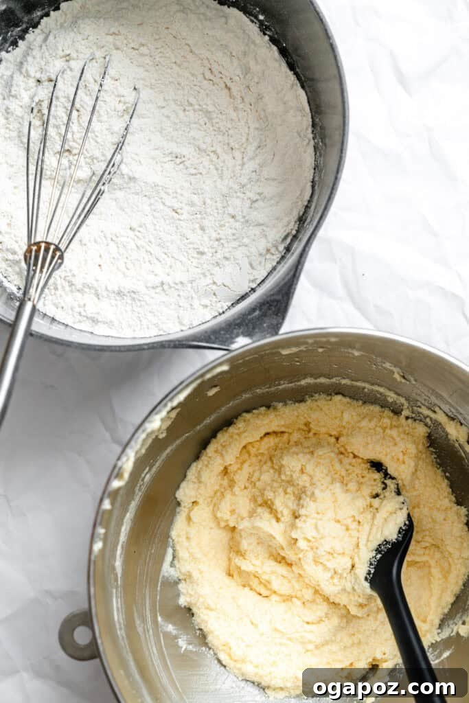 Effortless Snickerdoodles 7 Easy Snickerdoodle Recipe wet and dry ingredients