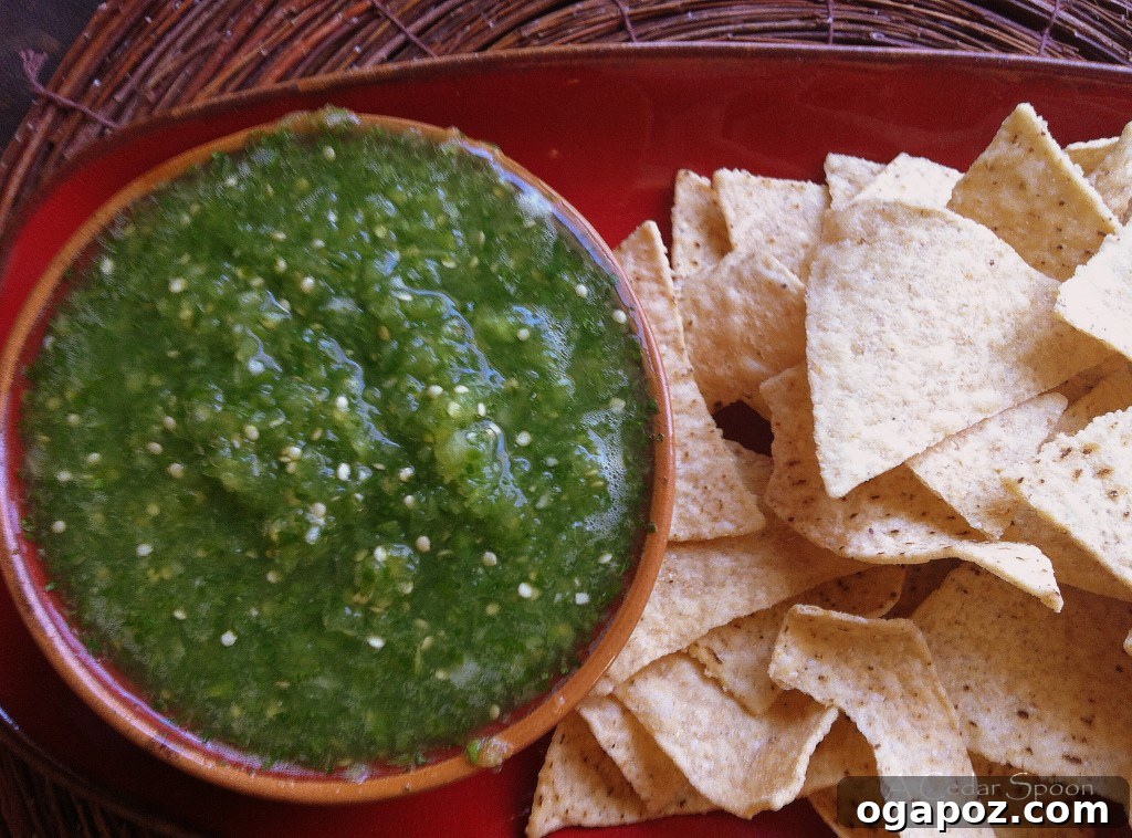 The 10 Recipes That Defined My 2013 Kitchen 6 Homemade Fresh Tomatillo Salsa