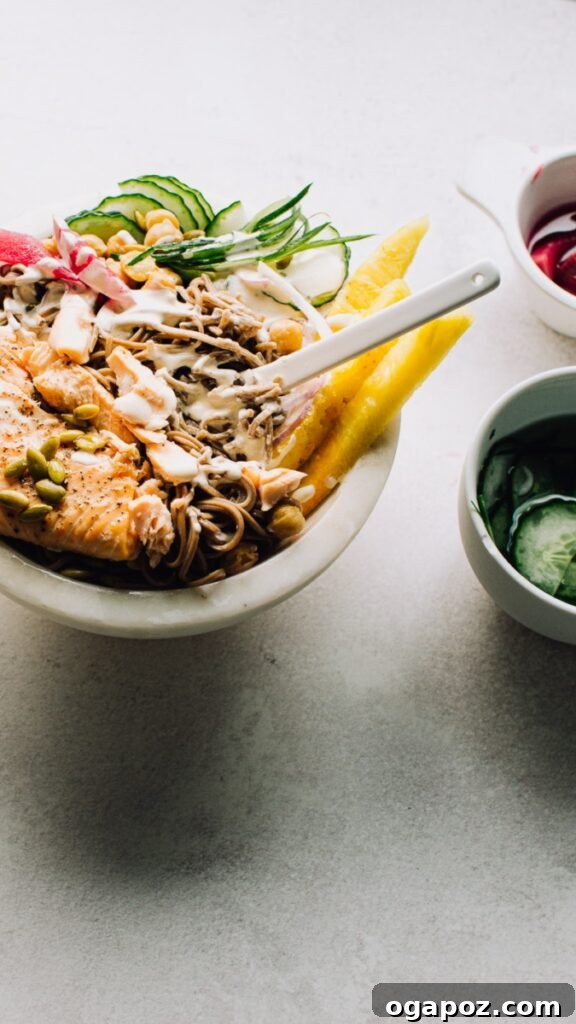 Perfectly poached fish adorned with a generous drizzle of Lemon Yogurt Sauce.