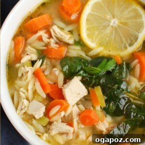 Lemon Chicken Orzo Soup 1200 x 1200