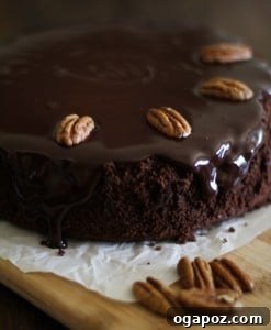 Gluten-Free Chocolate Cake with Coconut-Chocolate Ganache