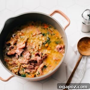 The Best Ham and Lentil Soup