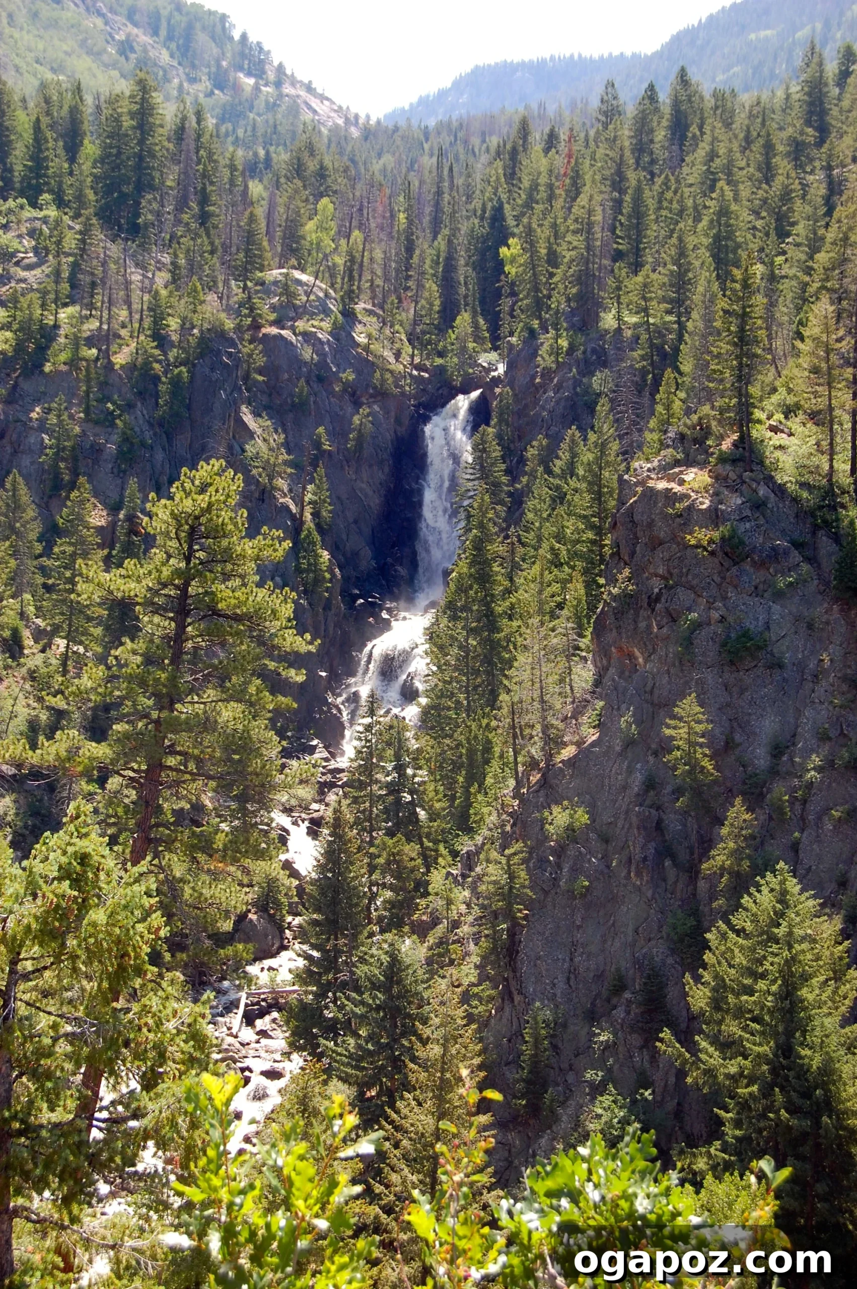 Stunning mountain vista during a hike in Steamboat Springs, Colorado
