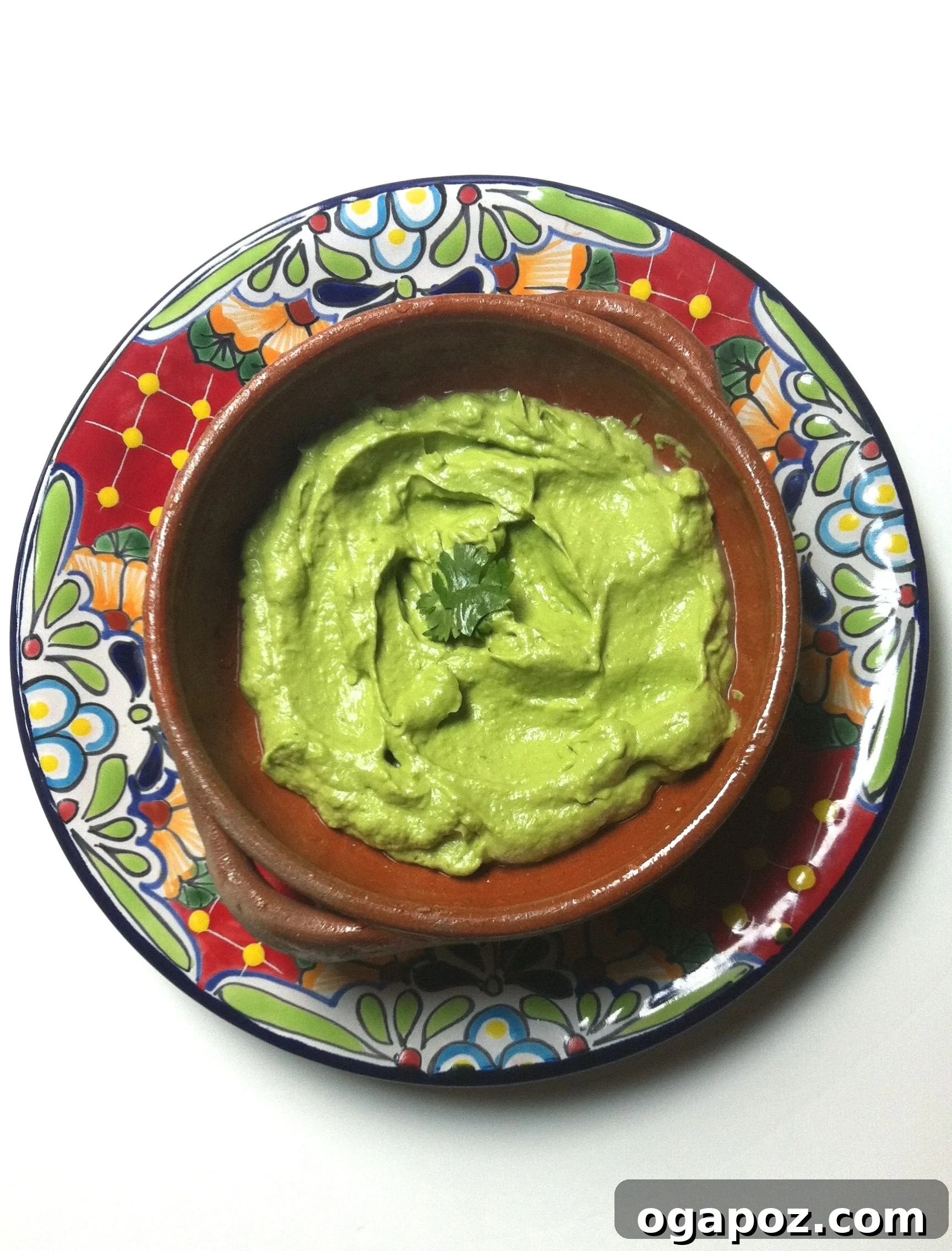 Colombian Green Gold Guac 2 Colombian Guacamole - a smooth and spicy avocado dip with Serrano chiles