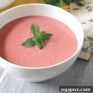 Strawberry Mint Gazpacho recipe image