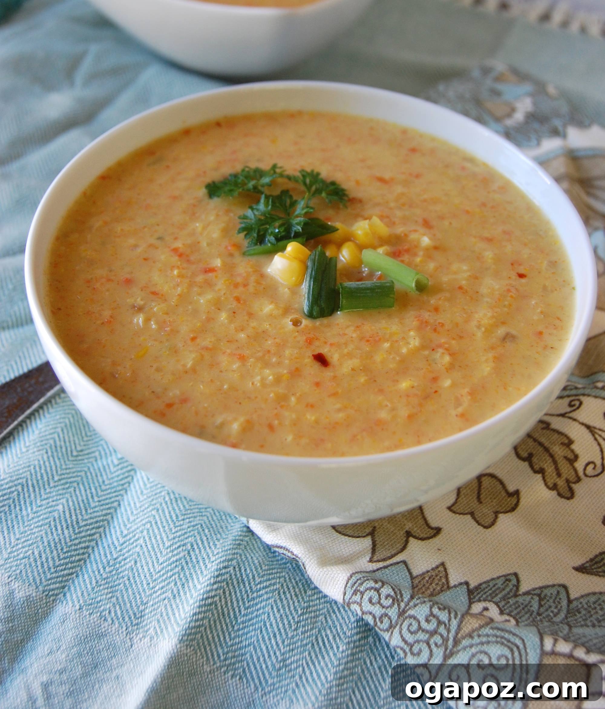 Sweet Corn & Garden Vegetable Chowder 2 Vegetable Corn Chowder