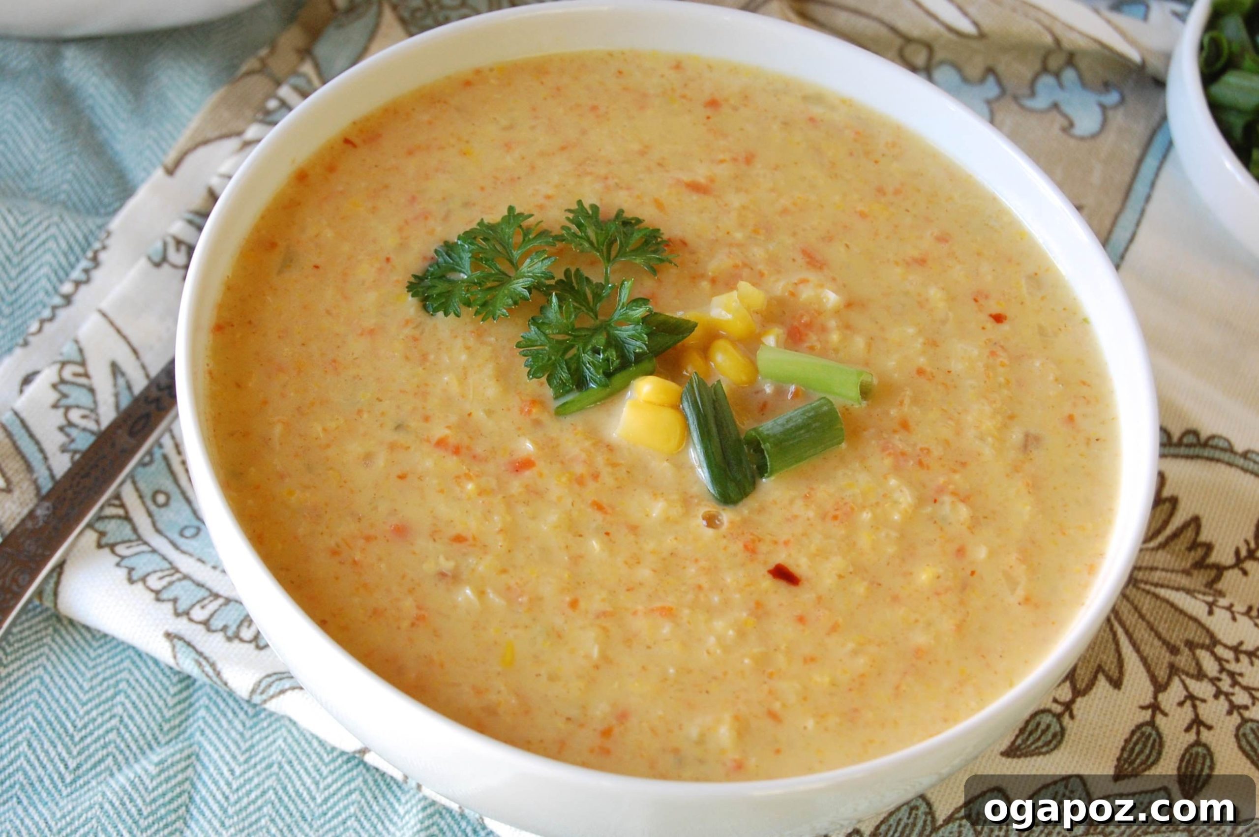 Sweet Corn & Garden Vegetable Chowder 5 Vegetable Corn Chowder