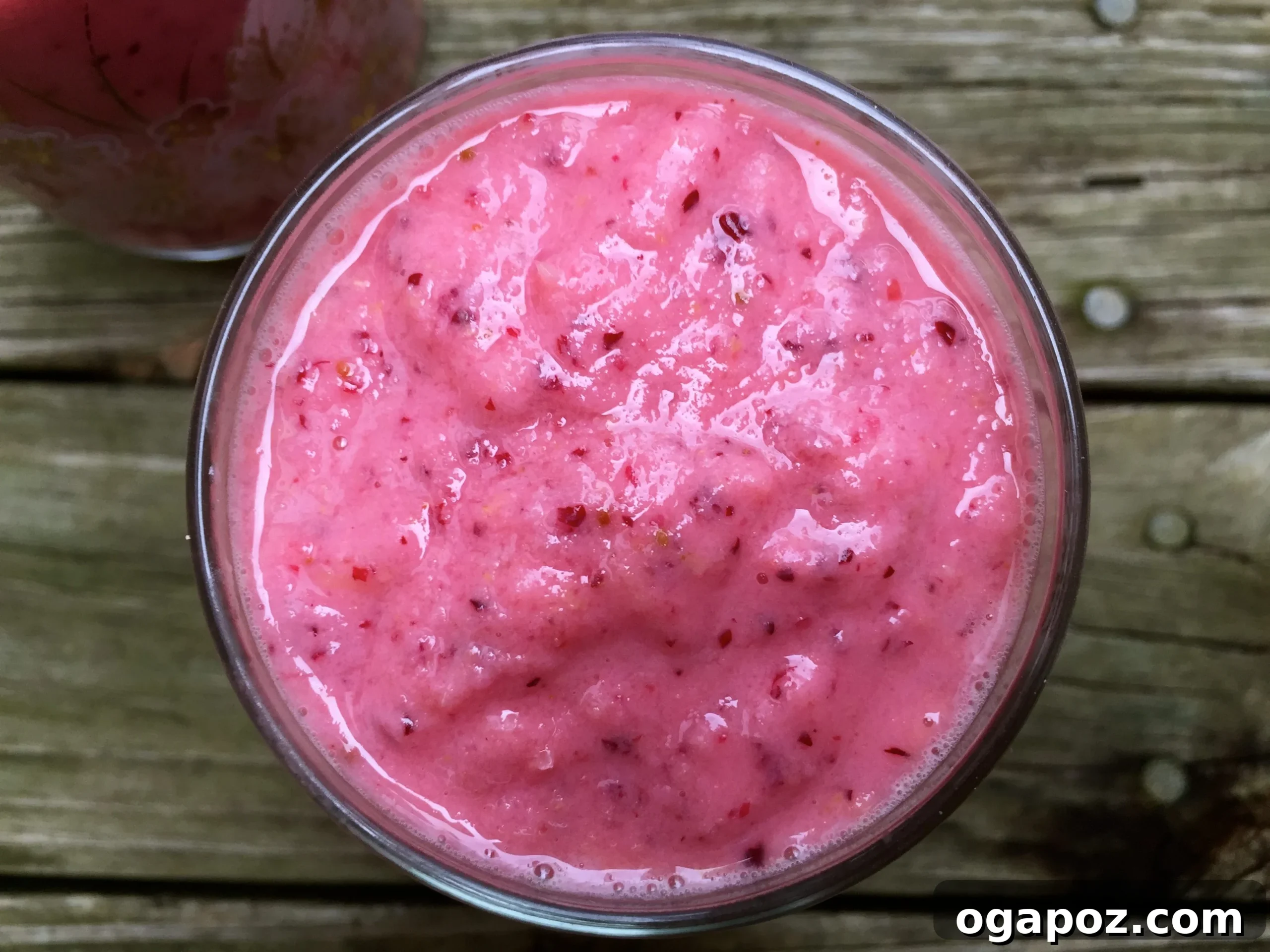Crimson Citrus Pear Delight 2 Cranberry Pear Orange Smoothie