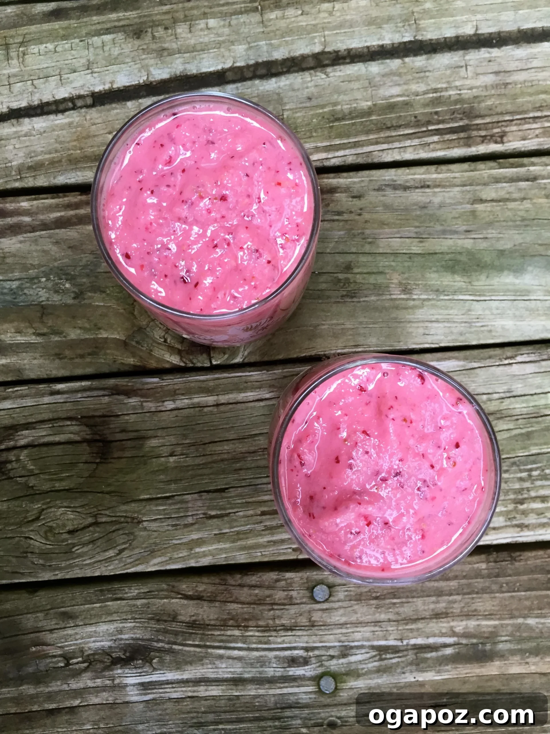 Crimson Citrus Pear Delight 3 Cranberry Pear Orange Smoothie