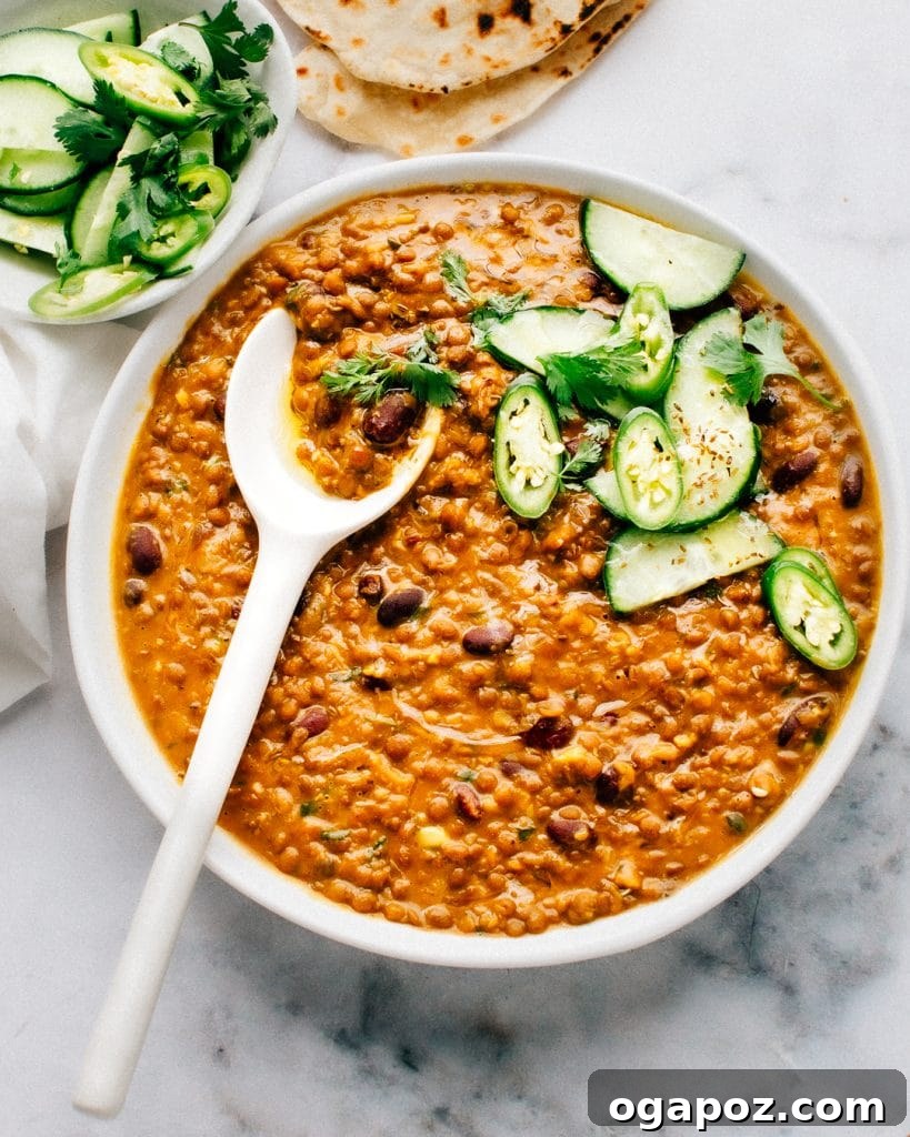 Creamy Madras Lentil Curry 2 EASY madras lentils curry recipe