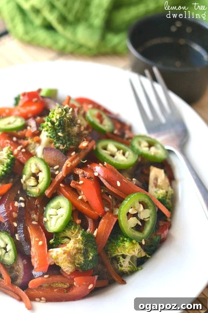 Color Your Plate 39 Quinoa Vegetable Stir Fry, a quick and healthy Asian-inspired meal