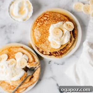 3-Ingredient Banana Pancake Recipe