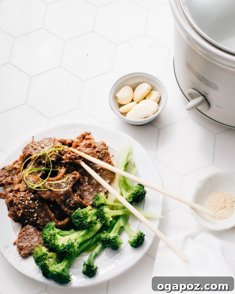 Fall Off The Bone Slow Cooker Korean Short Ribs 2 Slow Cooker Korean Ribs
