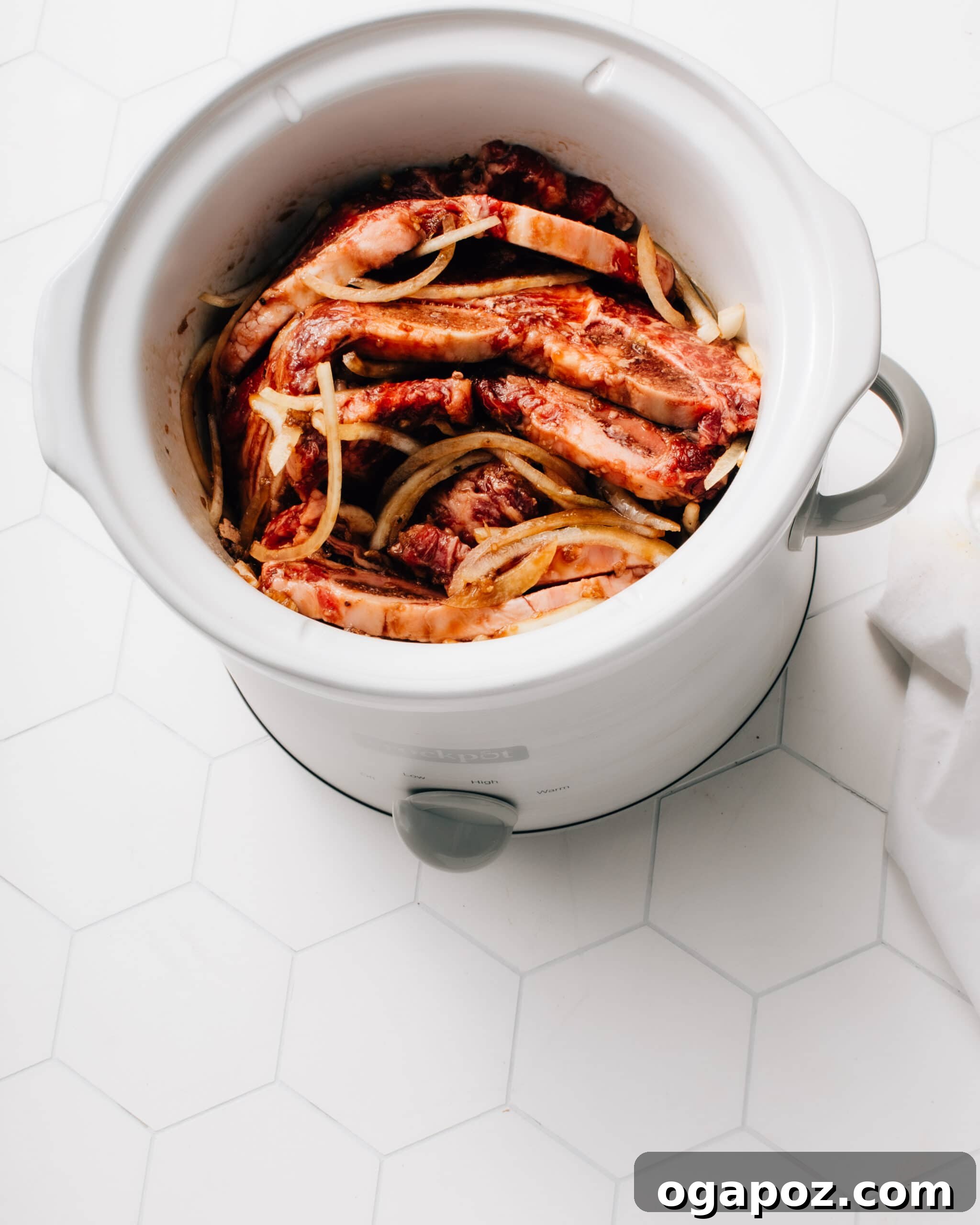 Fall Off The Bone Slow Cooker Korean Short Ribs 4 Slow Cooker Korean Ribs
