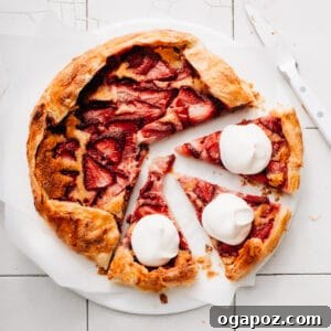 Easy Strawberry Almond Tart Recipe