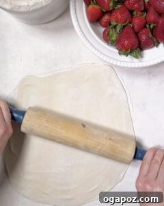 Roll out pastry