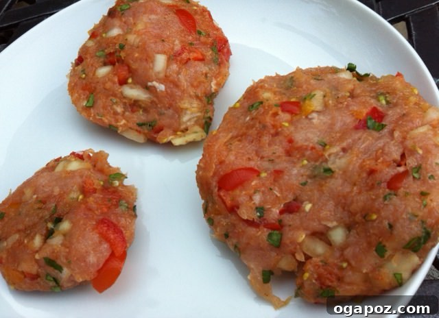 Raw turkey burgers patties - Grilled Spicy Turkey Burgers