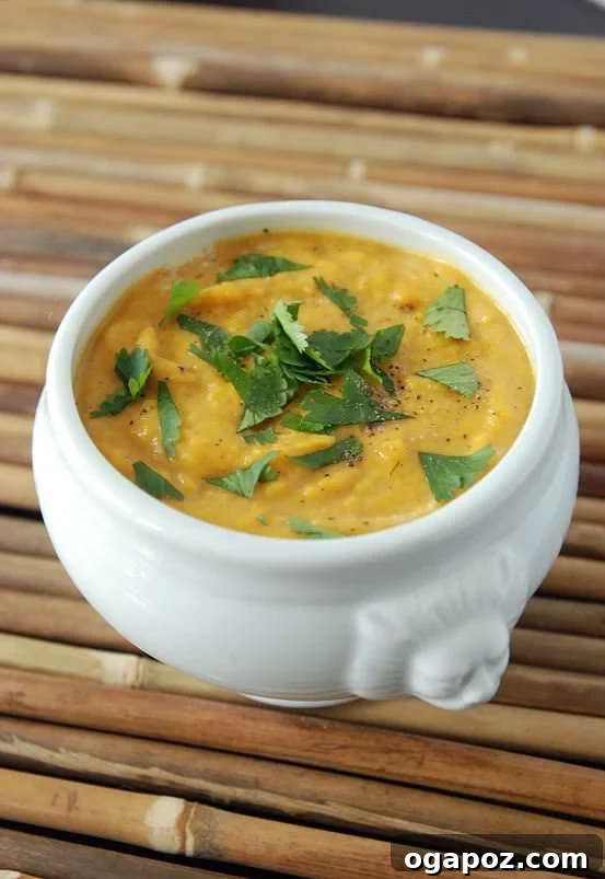 Sweet Potato Curry Soup Vibrant Sweet Potato Coconut Curry Soup, creamy and subtly spiced.