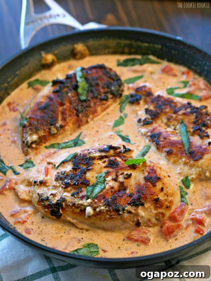 20 Effortless One-Pot Dinners 5 skillet-basil-cream-chicken-1