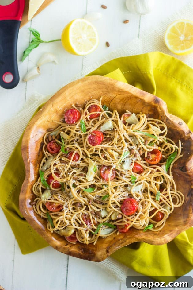 Irresistible Summer Pasta Salad Ideas 9 Healthy Pasta Salad with Artichokes and Lemon