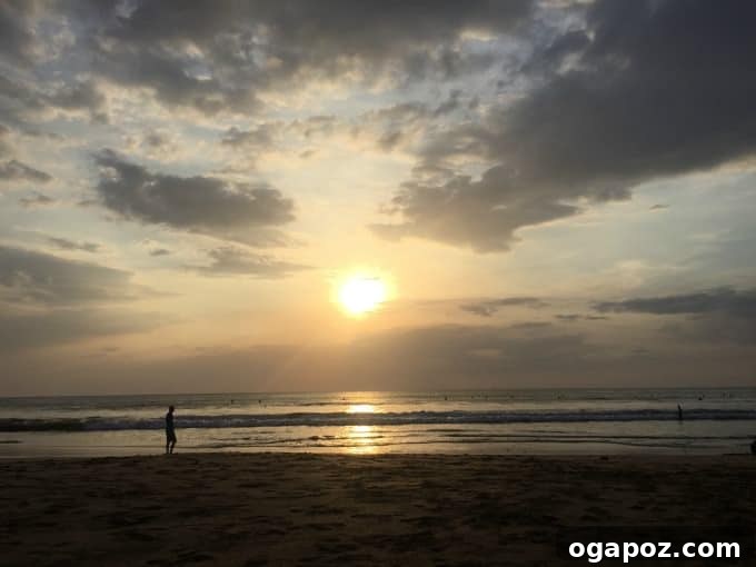Tamarindo: Costa Rica's Pacific Paradise 21 Vibrant sunset over the Pacific Ocean from a scenic Costa Rican beach