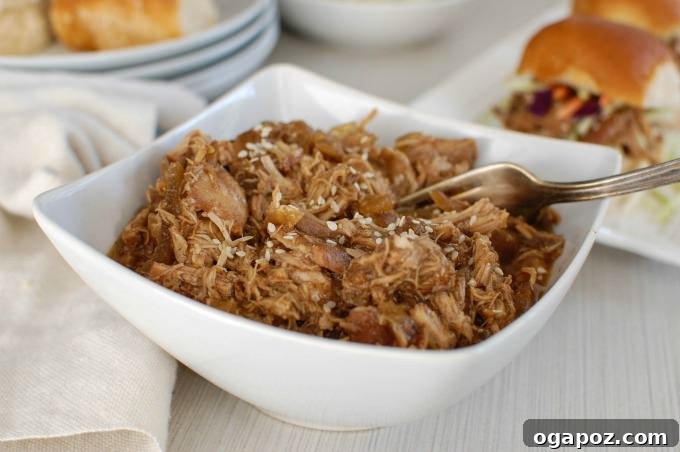 Sweet & Sticky Slow Cooker Honey Sesame Chicken Sliders 4 Slow Cooker Asian Honey Sesame Chicken Sliders - superbowl food
