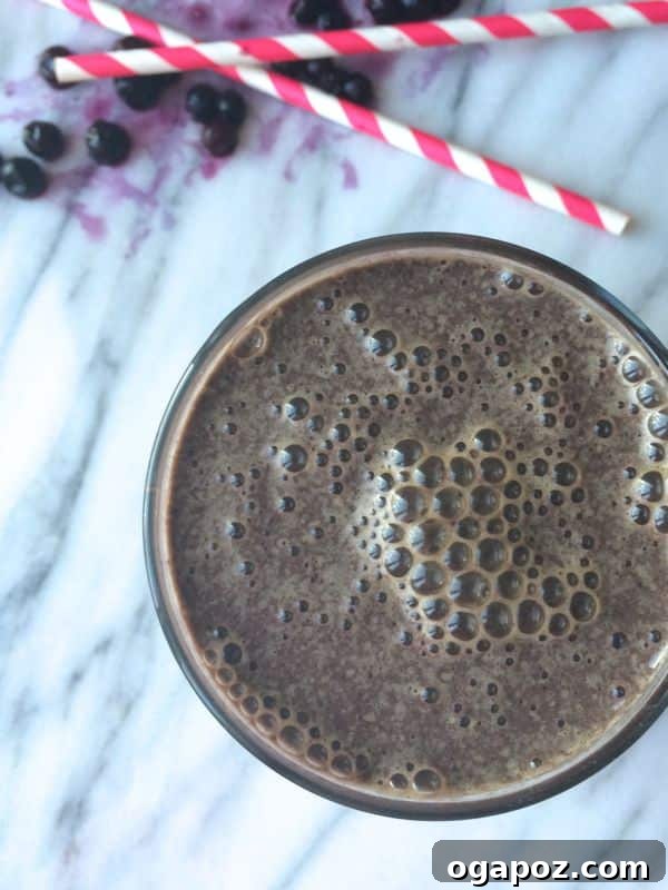 21 Creative Ways to Enjoy Kale 17 Refreshing Blueberry Kale Power Smoothie
