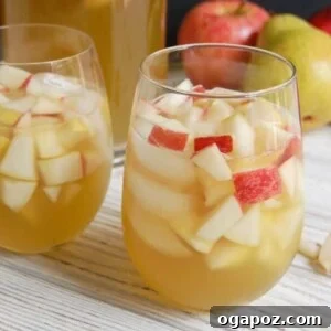 Bubbly Apple Pear Sangria 7 Sparkling Apple Pear Sangria