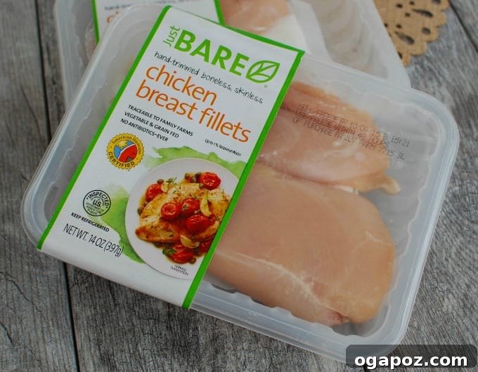 Fall-Apart Tender Slow Cooker BBQ Pulled Chicken Sandwiches 5 Just BARE Chicken products - high-quality chicken for meal prep
