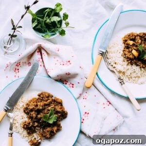 Spiced Lamb and Potato Delight 4 Ground Lamb & Potato Curry