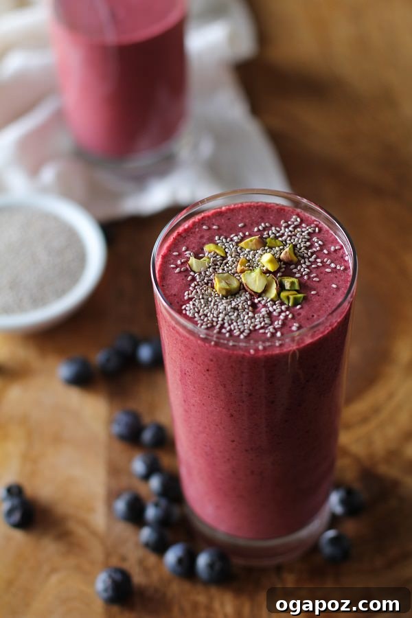 Cozy Fall: 15 Irresistible Apple Recipes 7 Beet Berry Apple Chia Smoothie - Nutrient-packed and vibrant drink