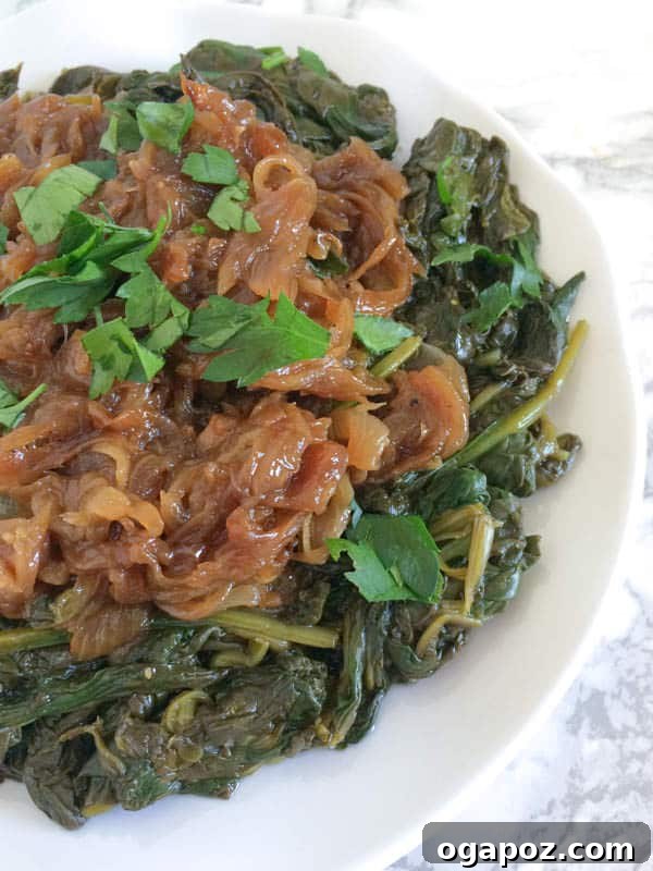15 Flavorful Side Dishes, Made Easy 11 Garlicky Greens with Caramelized Onions