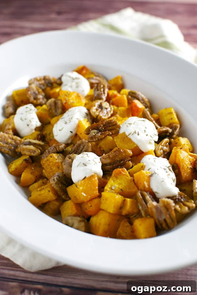 15 Flavorful Side Dishes, Made Easy 17 Roasted Butternut Squash with Candied Pecans and Ricotta