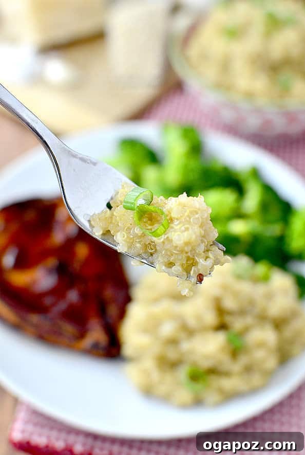 15 Flavorful Side Dishes, Made Easy 12 Creamy Parmesan-Garlic Quinoa