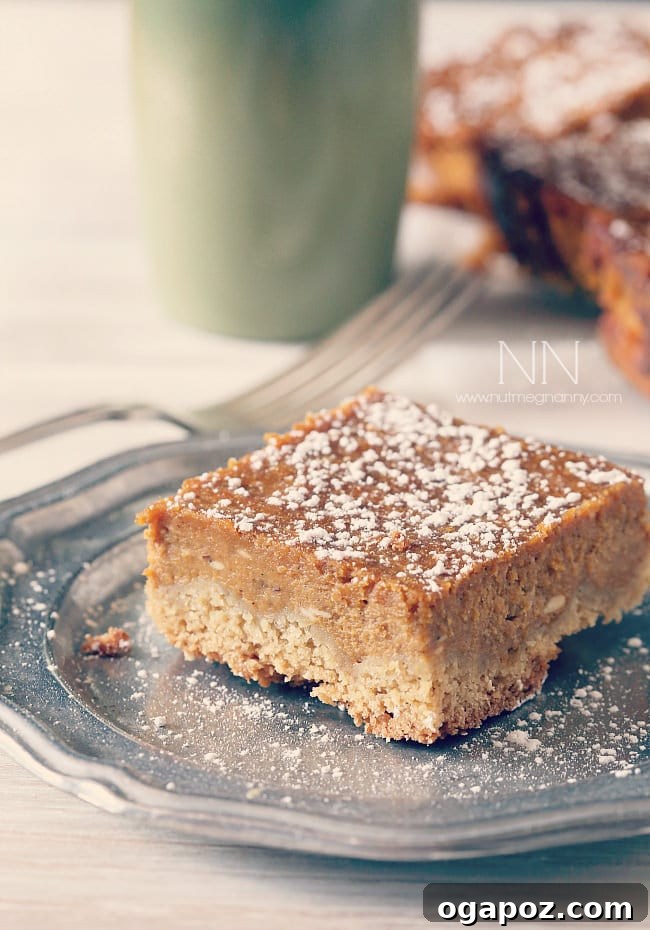 Thanksgiving's Sweetest Sixteen: Irresistible Dessert Ideas 17 Easy Pumpkin Pie Cake Bars – a convenient and delicious fusion of cake and pumpkin pie flavors for Thanksgiving.